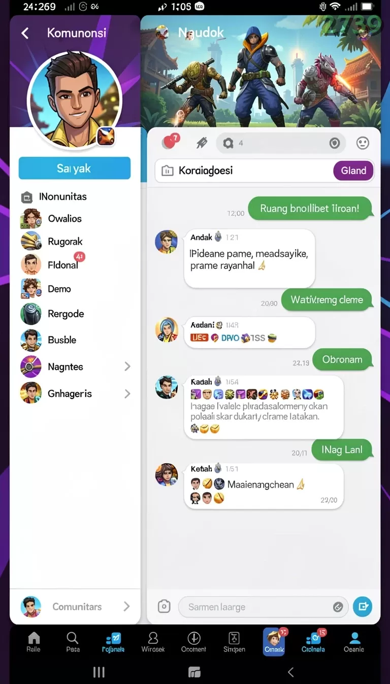 Cuplikan layar LOGO — aktivitas